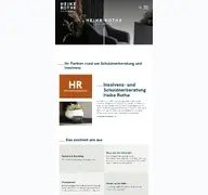 Kleine Seitenvorschau von rothe-schuldnerberatung.de