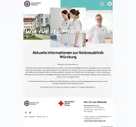 Kleine Seitenvorschau von rotkreuzklinik-wuerzburg.de