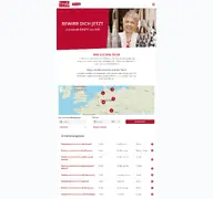 Kleine Seitenvorschau von jobs.tredy-fashion.de