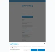Kleine Seitenvorschau von schrade24.de
