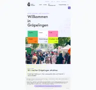 Kleine Seitenvorschau von groepelingen.de