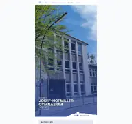 Kleine Seitenvorschau von johogym-freising.de
