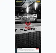 Kleine Seitenvorschau von padelschmiede.de