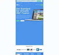 Kleine Seitenvorschau von cloudpano.com