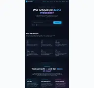 Kleine Seitenvorschau von pagespeed.de