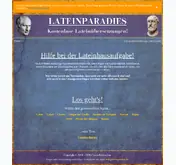 Kleine Seitenvorschau von lateinparadies.de