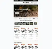 Kleine Seitenvorschau von staterabikes.de