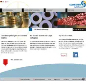 Kleine Seitenvorschau von schreier-metall.de
