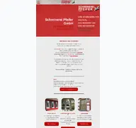 Kleine Seitenvorschau von schreinerei-pfeifer.de