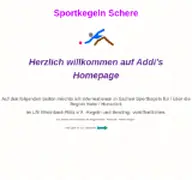 Kleine Seitenvorschau von addi-homepage.de
