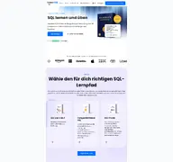 Kleine Seitenvorschau von learnsql.de