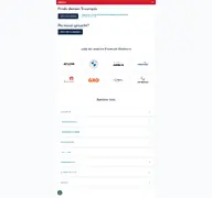 Kleine Seitenvorschau von adecco.de