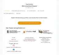 Kleine Seitenvorschau von gerhards-marionettentheater.de
