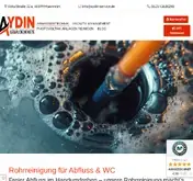Kleine Seitenvorschau von aydin-gebaeudedienste.de