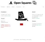 Kleine Seitenvorschau von opensquares.de