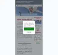 Kleine Seitenvorschau von paranodon-tandem.de
