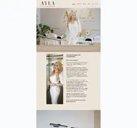 Kleine Seitenvorschau von aylahouseofbeauty.de