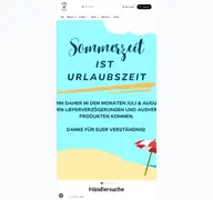 Kleine Seitenvorschau von pollux-hundefutter.de