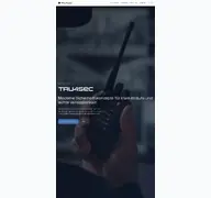 Kleine Seitenvorschau von tru4sec.de