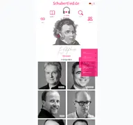 Kleine Seitenvorschau von schubertlied.de