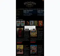 Kleine Seitenvorschau von german.broadwaykino.de