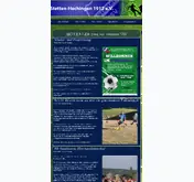Kleine Seitenvorschau von tsv-stetten-hechingen.de