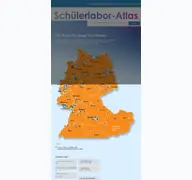 Kleine Seitenvorschau von schuelerlabor-atlas.de