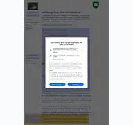 Kleine Seitenvorschau von waldlandwelt.de