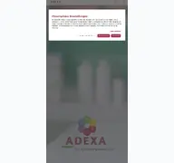 Kleine Seitenvorschau von adexa-online.de