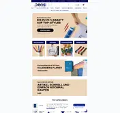 Kleine Seitenvorschau von pens.com
