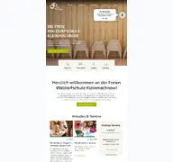 Kleine Seitenvorschau von waldorfschule-kleinmachnow.de