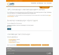 Kleine Seitenvorschau von adfc-tour.de