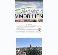 Kleine Seitenvorschau von wiederhold-immobilien.de