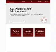 Kleine Seitenvorschau von opera-guide.ch