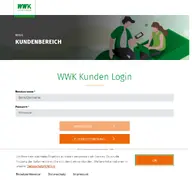 Kleine Seitenvorschau von wwkinside.wwk.de