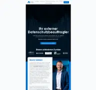 Kleine Seitenvorschau von adhoc-datenschutz.de