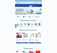 Kleine Seitenvorschau von inhealth.de