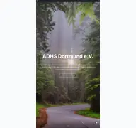 Kleine Seitenvorschau von adhs-dortmund.de
