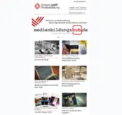 Kleine Seitenvorschau von grimme-medienbildung.de