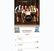 Kleine Seitenvorschau von alpenblech.de