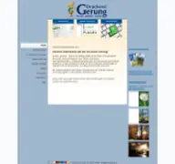 Kleine Seitenvorschau von gerung-druck.de