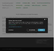 Kleine Seitenvorschau von schuetzenverein-dornbusch.de