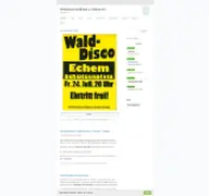 Kleine Seitenvorschau von schuetzenverein-echem.de