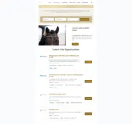 Kleine Seitenvorschau von equijob.de