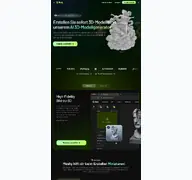 Kleine Seitenvorschau von meshy.ai