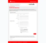 Kleine Seitenvorschau von schufa.sparkasse.de