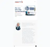 Kleine Seitenvorschau von geschaeftsbericht.rostock-marketing.de