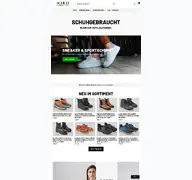 Kleine Seitenvorschau von schuhgebraucht.de