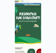 Kleine Seitenvorschau von erlebnispark-paaren.de