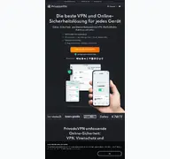 Kleine Seitenvorschau von privado.io